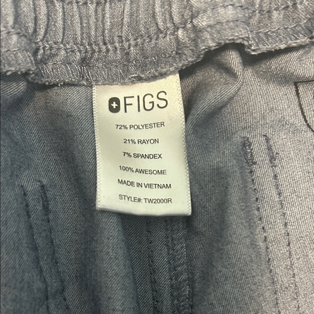 Figs Women's Heather Denim Yola Skinny Pants - Picture 2 of 4